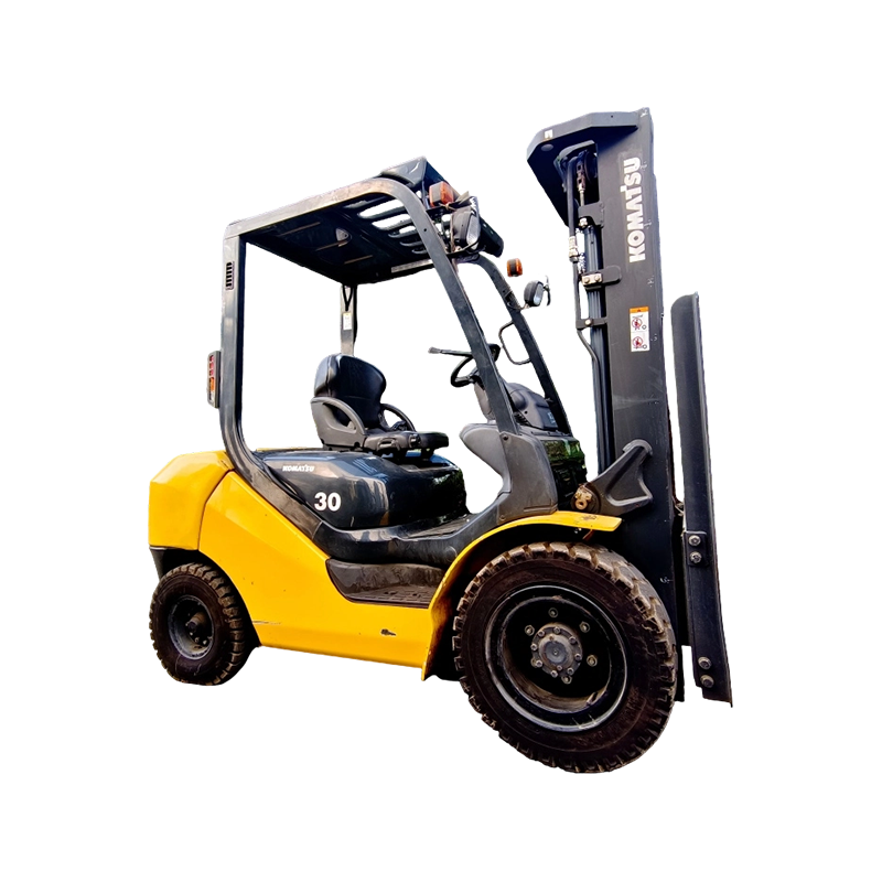 Chariot élévateur diesel Komatsu d'occasion, moteur japonais d'origine, 3 tonnes